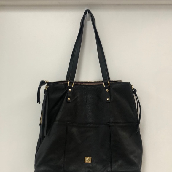 Kooba F17 Everette Leather Tote Shopper Handbag - Picture 1 of 11